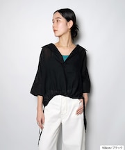 SHEER SHIRRING SH
