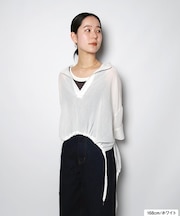SHEER SHIRRING SH