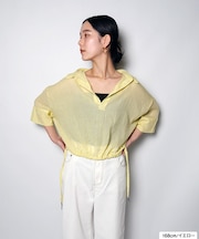 SHEER SHIRRING SH