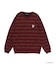 BORDER CREW KNIT