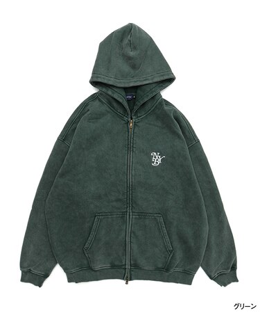 OG PIGMENT ZIP HOODY