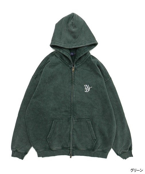 OG PIGMENT ZIP HOODY