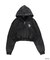 OG PIGMENT CROPPED ZIP HOODIE(WOMEN)