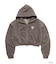 OG PIGMENT CROPPED ZIP HOODIE(WOMEN)