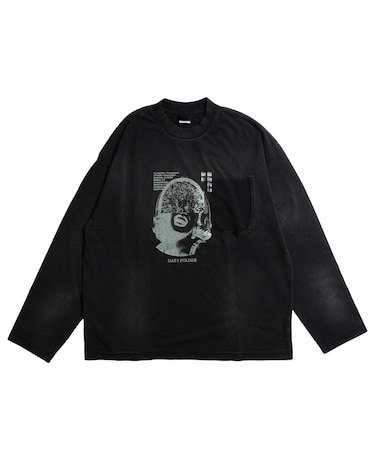 DIRTY PRINT L/S TEE