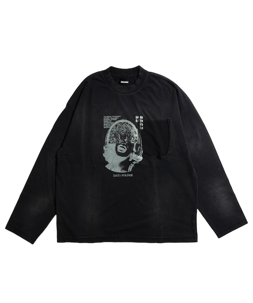 DIRTY PRINT L/S TEE
