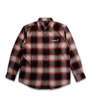DAMAGE FLANNNEL CHECK SHIRT