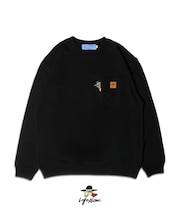 POCKET EMB SWEAT