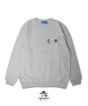 POCKET EMB SWEAT