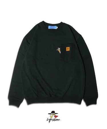 POCKET EMB SWEAT