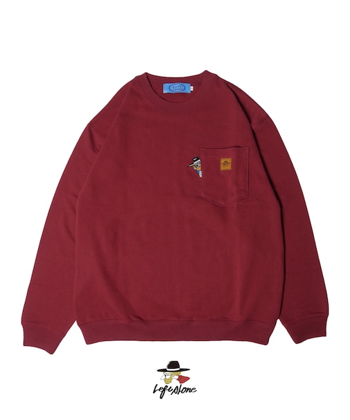POCKET EMB SWEAT