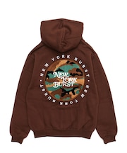 CIRCLE CAMO WAPPEN ZIP HOODIE