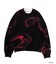 PRINTED CREW KNIT