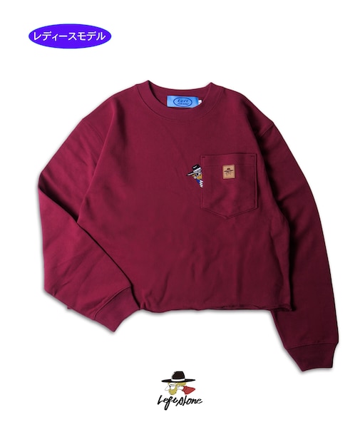 POCKET EMB SWEAT