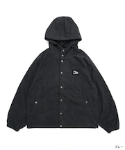 OVAL SNAP HOOD JACKET