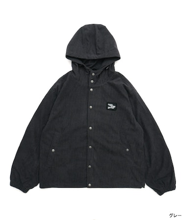 OVAL SNAP HOOD JACKET