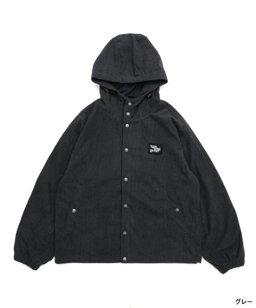 OVAL SNAP HOOD JACKET