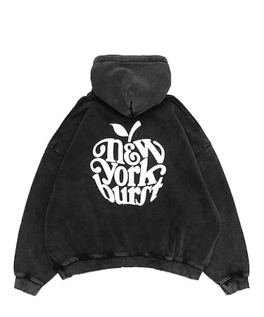APPLE PIGMENT BOXY HOODIE