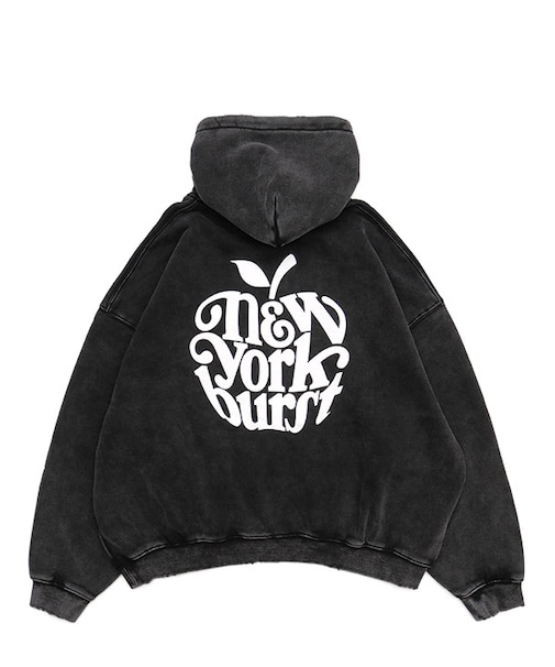 APPLE PIGMENT BOXY HOODIE