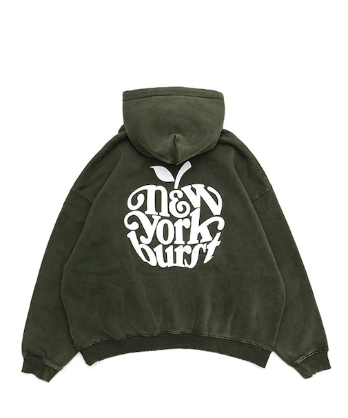 APPLE PIGMENT BOXY HOODIE