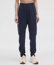 Everlux ハイライズ ジップレッグトラックパンツ *アジアフィット