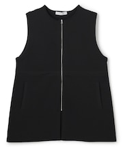 【セレモニー】BEAUTY FORM KNIT ZIPジレ