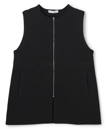 【セレモニー】BEAUTY FORM KNIT ZIPジレ