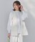 【セレモニー】BEAUTY FORM KNIT ZIPジレ