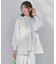 【セレモニー】BEAUTY FORM KNIT ZIPジレ