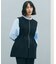 【セレモニー】BEAUTY FORM KNIT ZIPジレ