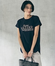 【新色追加】BEAUTY FORM-T cotton ロゴ フレンチスリーブ Tシャツ
