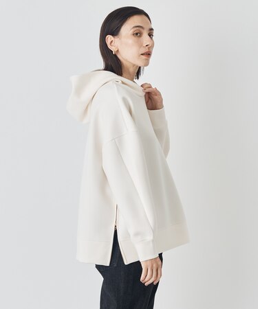 BEAUTY FORM JERSEY サイドZIP フーディ