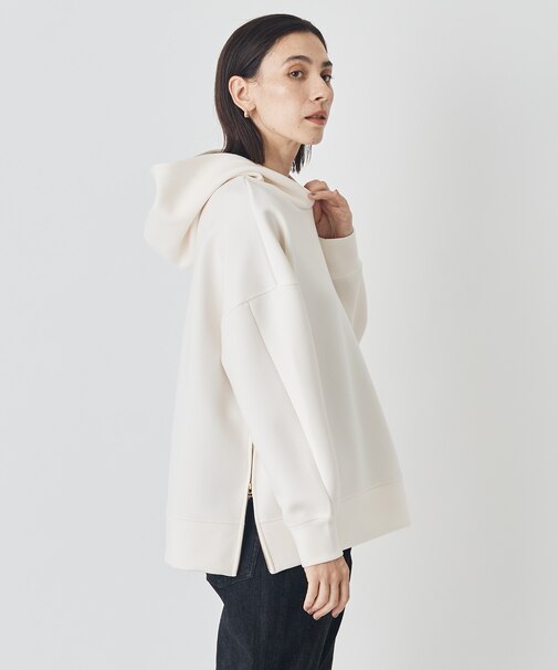 BEAUTY FORM JERSEY サイドZIP フーディ