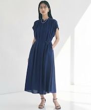【WEB限定カラー】ヴィンテージシアー ギャザーワンピース