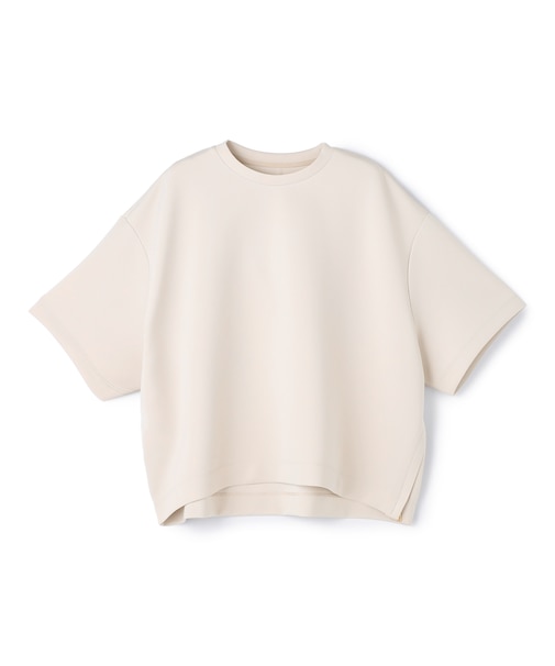 【VERY掲載】BEAUTY FORM JERSEY light サイドZIP プルオーバー