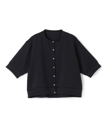 【VERY掲載】BEAUTY FORM JERSEY light スナップカーディガン