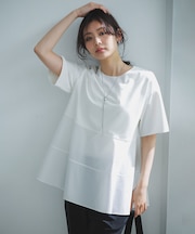 【VERY掲載】BEAUTY FORM-T コンビティアード Tシャツ