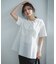 【VERY掲載】BEAUTY FORM-T コンビティアード Ｔシャツ