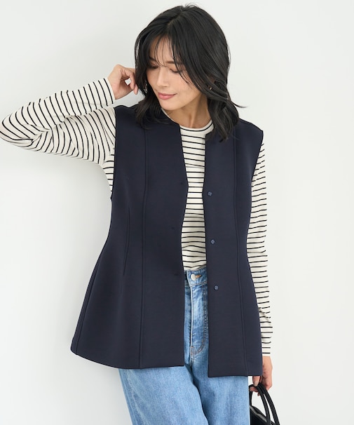 【新色追加】コットンカシミヤ クルーネックカットソー