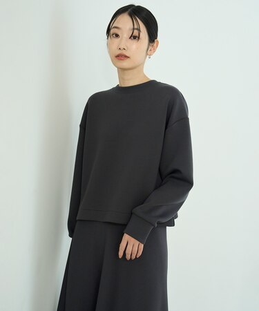 【2WAY】BEAUTY FORM JERSEY ハーフZIP プルオーバー