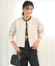 【新色追加】BEAUTY FORM JERSEY スナップカーディガン