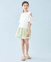 【110-150cm】FINE MOVE ラップキュロット