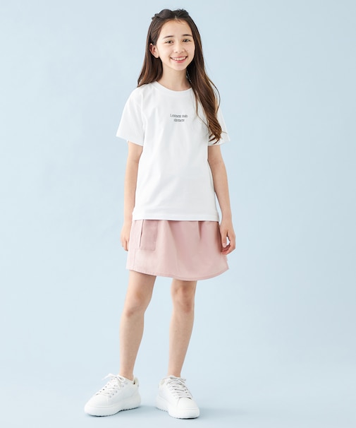 【110-150cm】FINE MOVE ラップキュロット