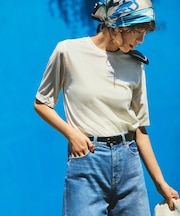 ストレッチベロア Tシャツ