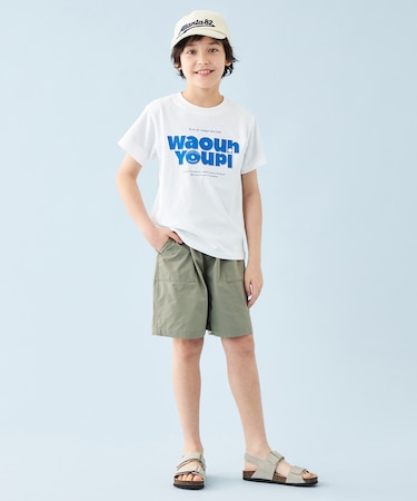 【110-150cm】FINE MOVE ショートパンツ(UNISEX)