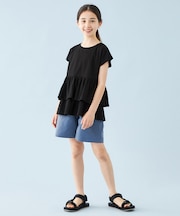 【110-150cm】FINE MOVE ショートパンツ(UNISEX)