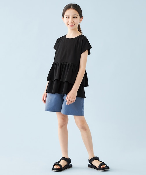 【110-150cm】FINE MOVE ショートパンツ(UNISEX)