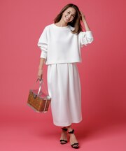 BEAUTY FORM JERSEY コクーン スカート