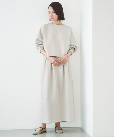 BEAUTY FORM JERSEY コクーン スカート