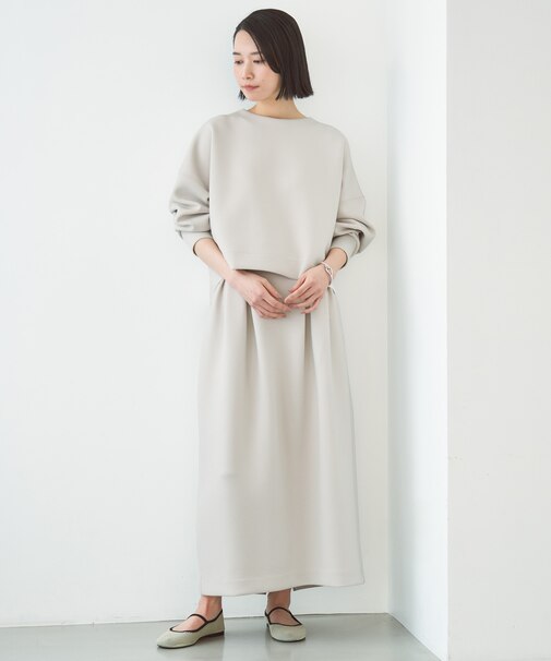 BEAUTY FORM JERSEY コクーン スカート